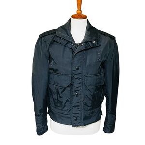 VNTG Blauer Police Navy Blue GORE-TEX GoreTex DuPont Thermolite Jacket Small